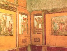 Fotografia: Malarstwo iluzjonistyczne - Willa Wettiuszów w Pompejach