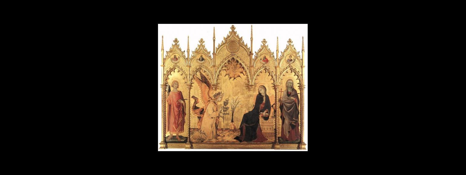 Fotografia: Zwiastowanie (Simone Martini)
