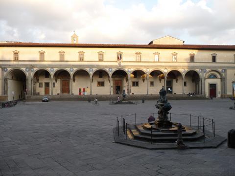 Fotografia: Ospedale degli Innocenti - Szpital Niewiniątek, Filippo Brunelleschi