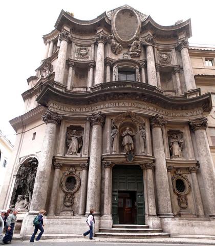 Fotografia: Kościół San Carlo alle Quattro Fontane