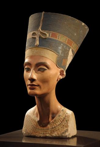Fotografia: Popiersie królowej Nefertiti