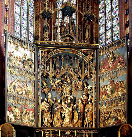 Fotografia: Ołtarz Mariacki Wita Stwosza